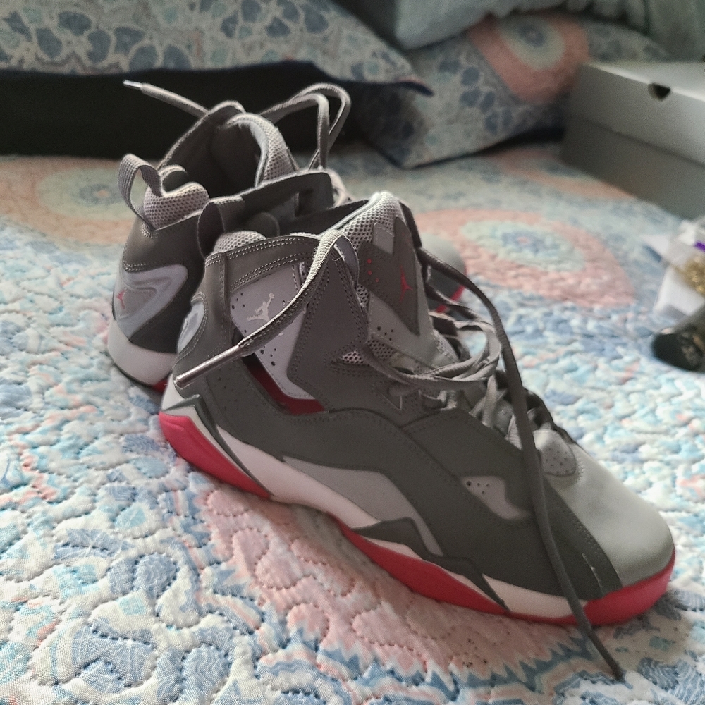 Jordan True Flight GG Pink, White, Gray